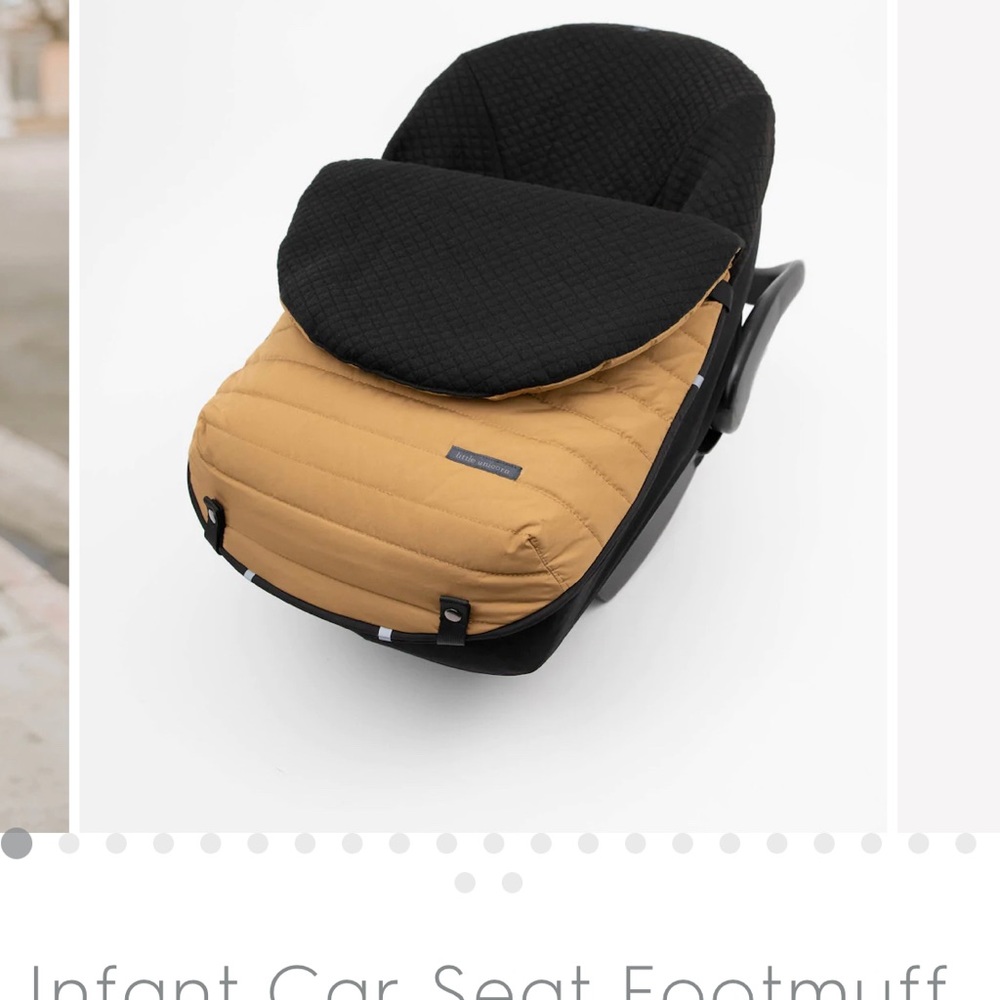 NWT Little Unicorn Ginger Carseat Footmuff